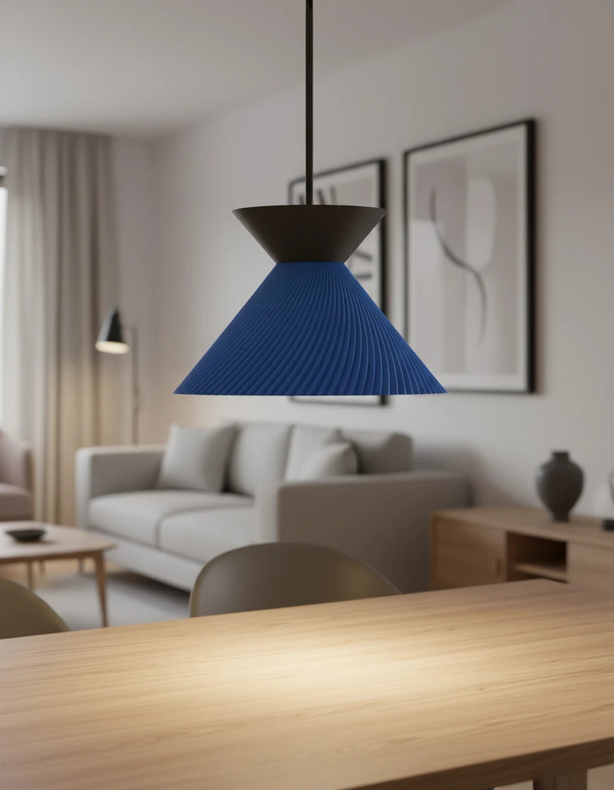 Závesná lampa Konika