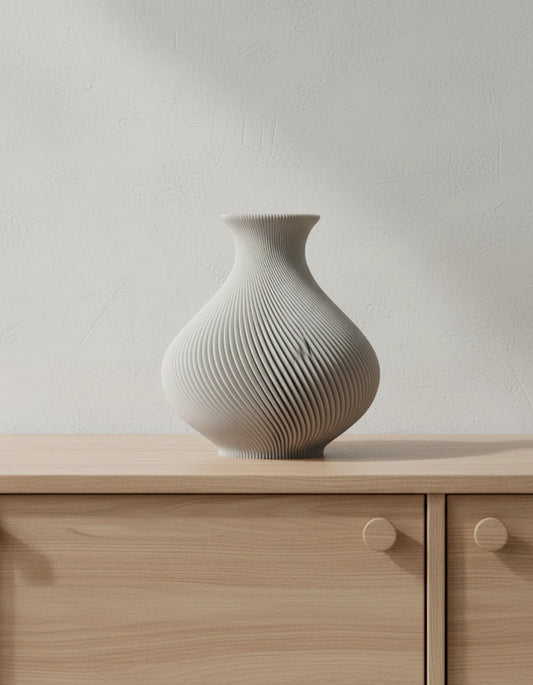 Velvet Petal – textúrovaná váza vo vase-mode