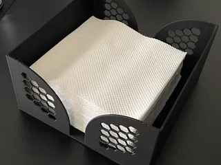 paper napkin holder with some hexa in there :)