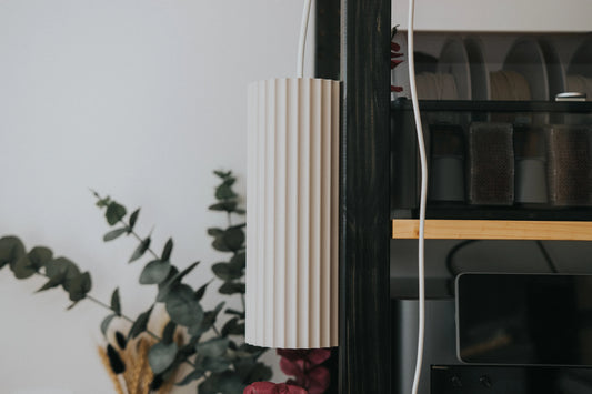 Scandi tienidlo – žliabkované svietidlo pre IKEA STRÅLA