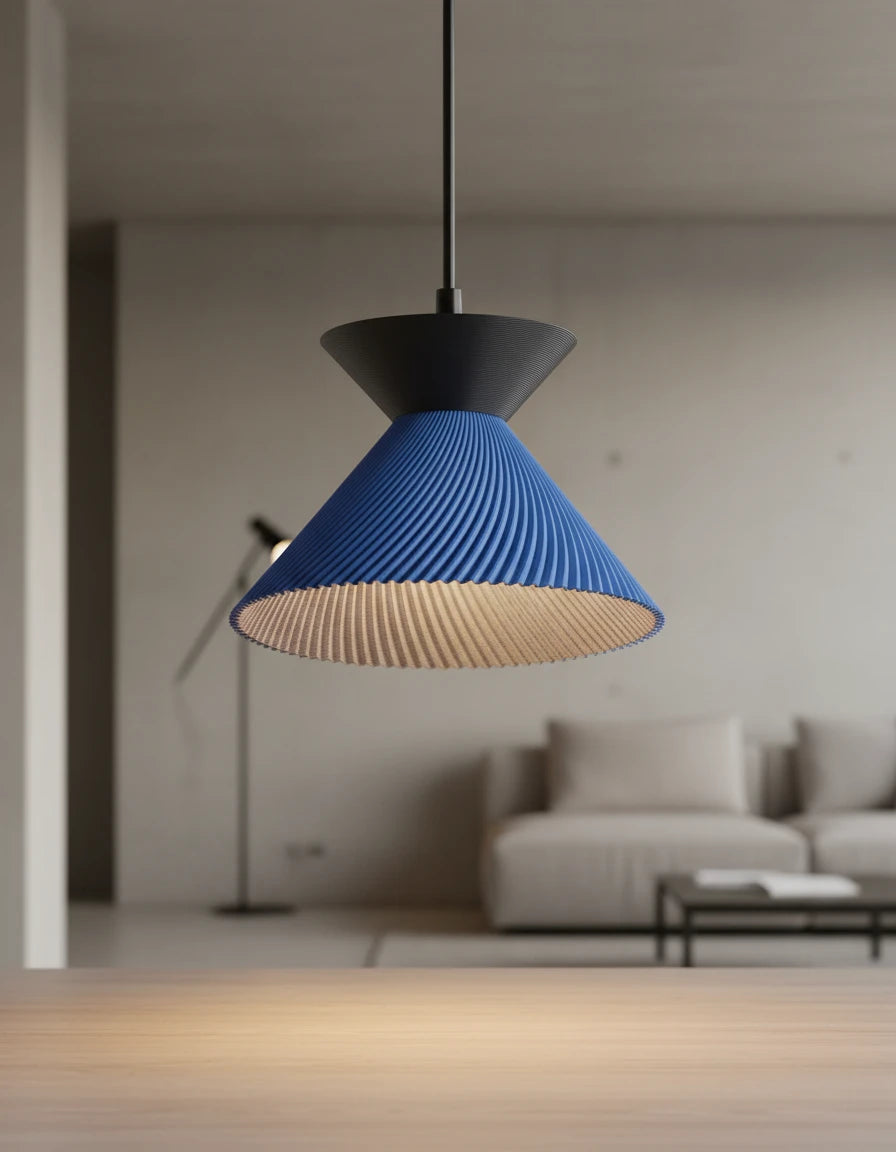 Závesná lampa Konika