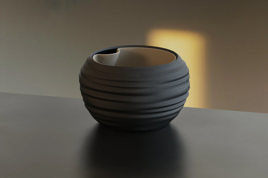 Japandi Wabi-Sabi – kvetináč so zavlažovaním