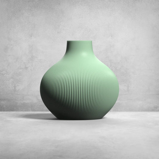 Textured Vase – jemne štruktúrovaná okrúhla váza