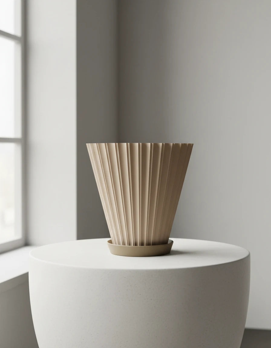 Kvetináč Scandi-Style Fluted