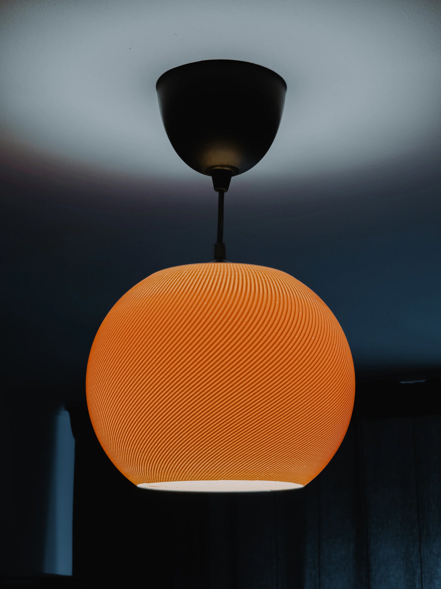Pendant Wave – závesné tienidlo na IKEA HEMMA