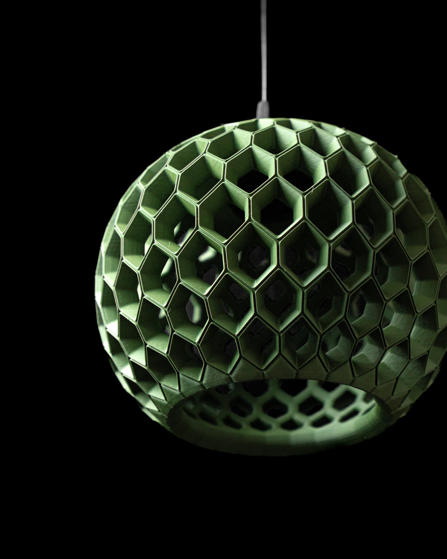 Závesná lampa Hexa