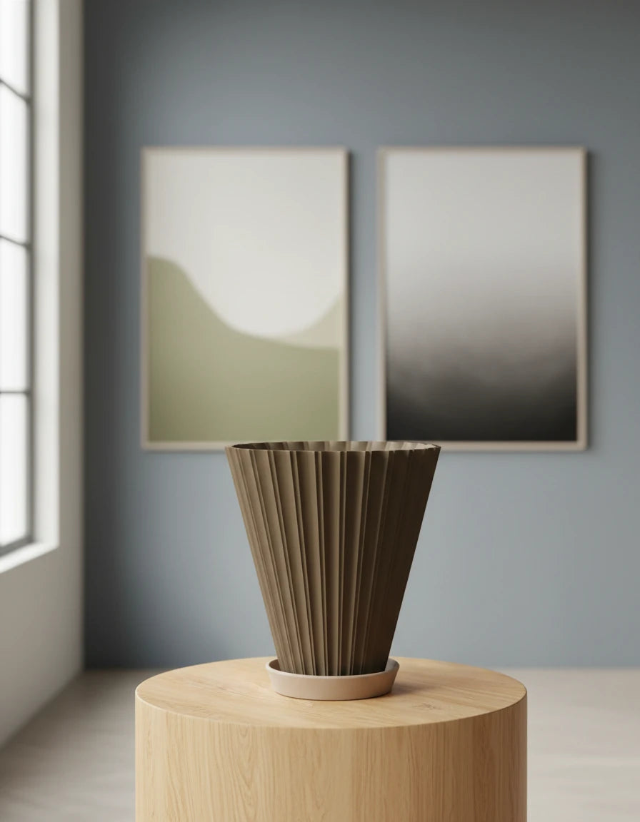 Kvetináč Scandi-Style Fluted