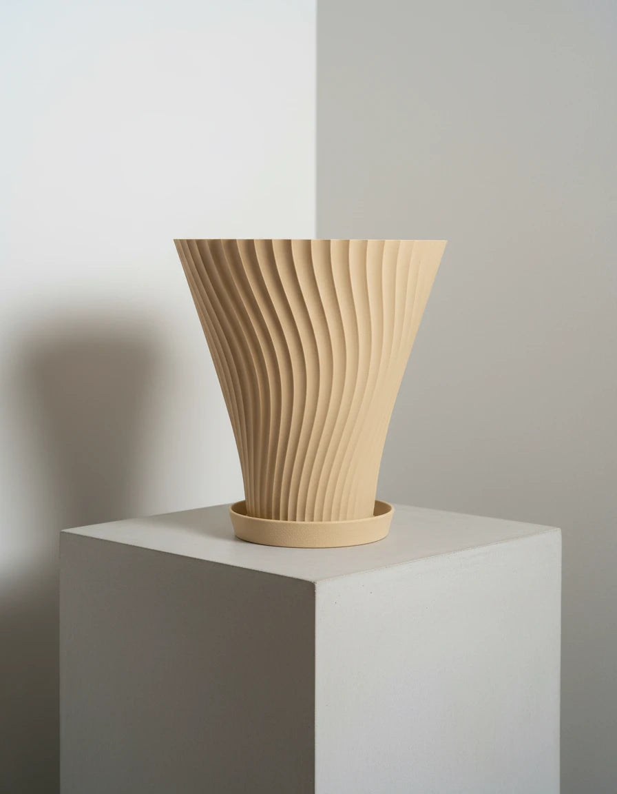 Kvetináč Scandi-Style Rippled
