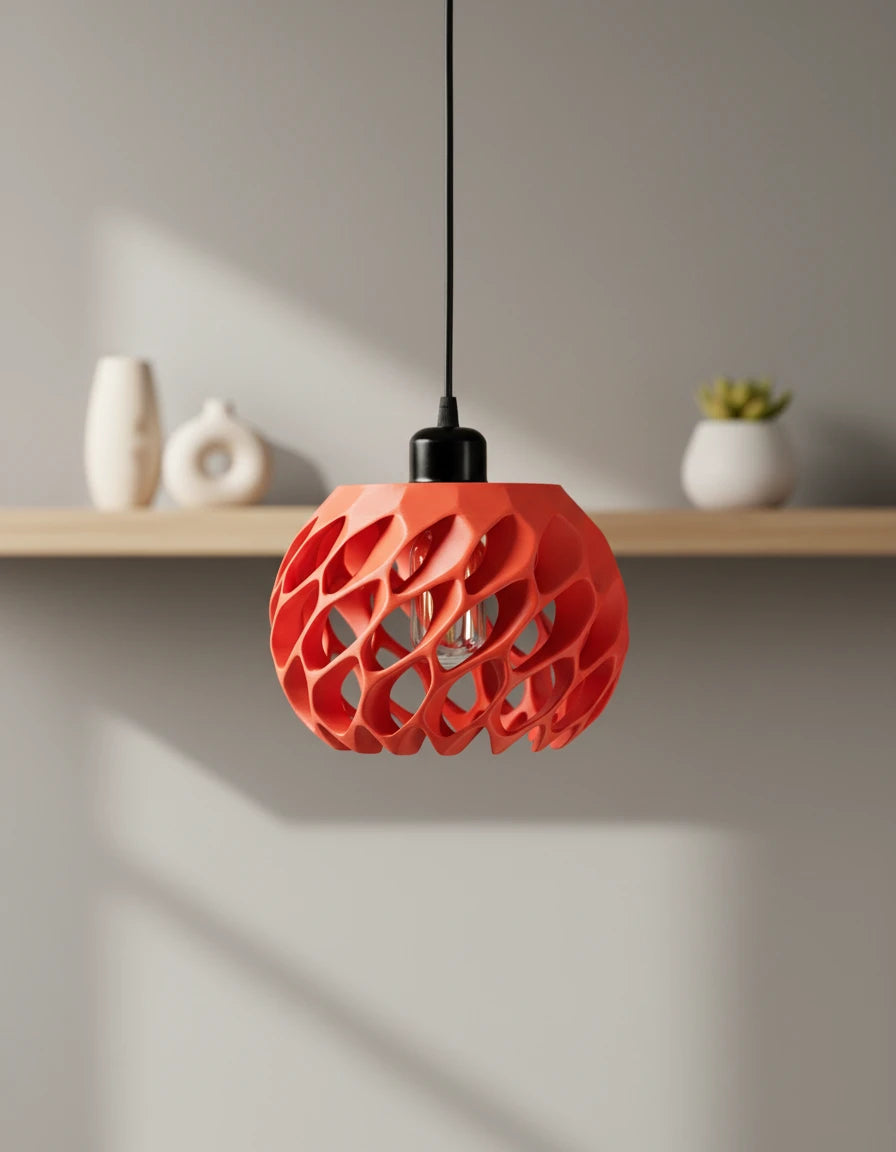 Závesná lampa Exo