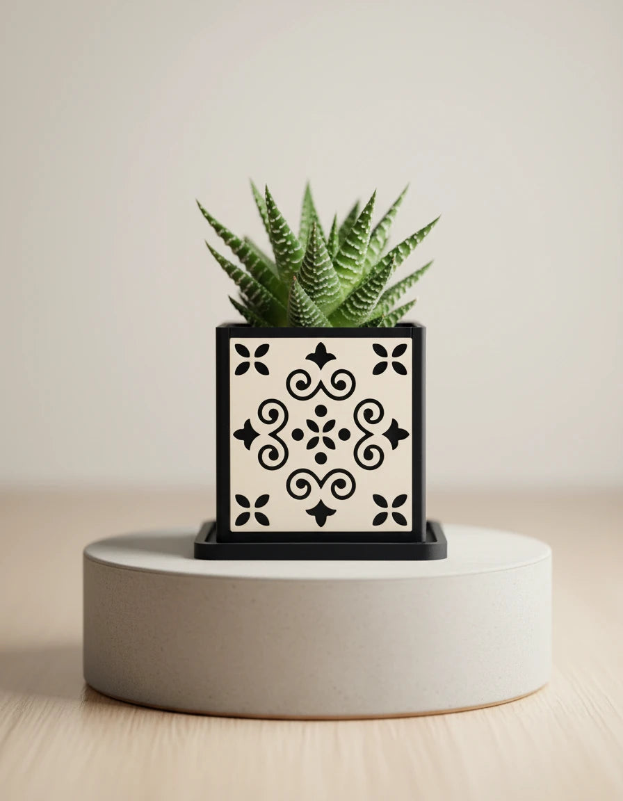 portuguese tiles planter