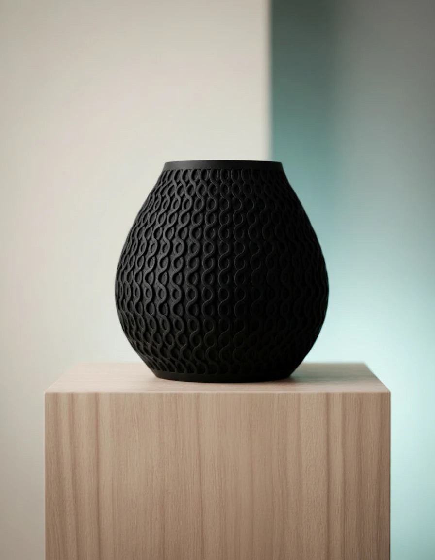 echo · vase