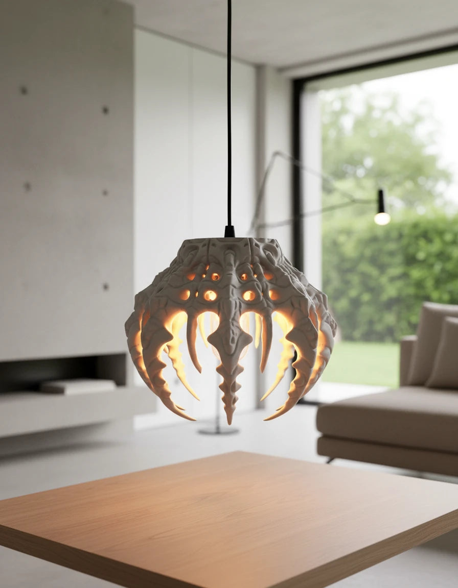 Závesná lampa Skeletal