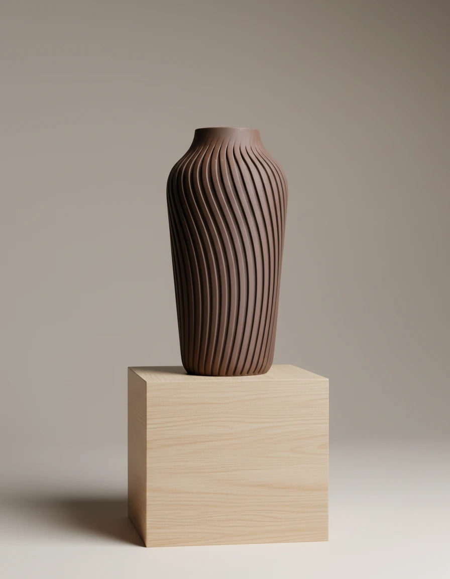 radiate · vase