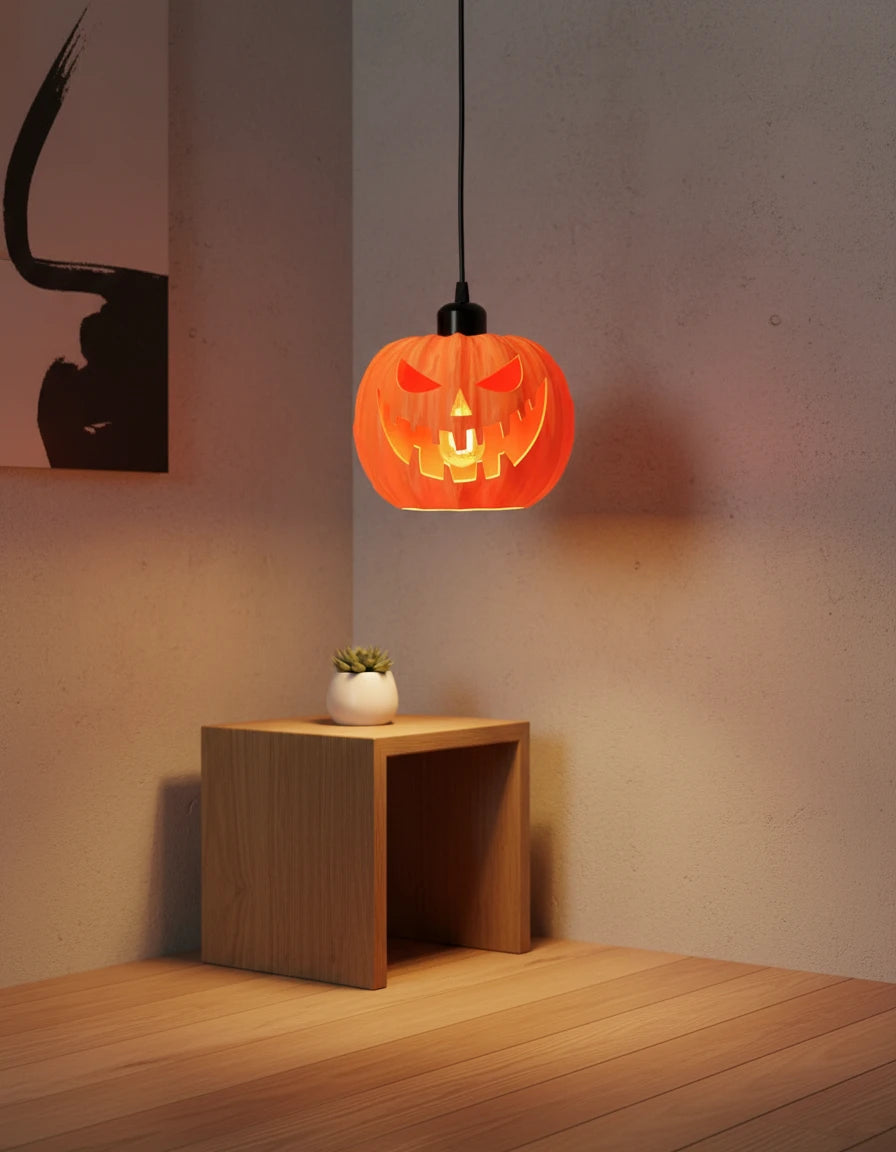Závesná lampa Halloween Pumpkin