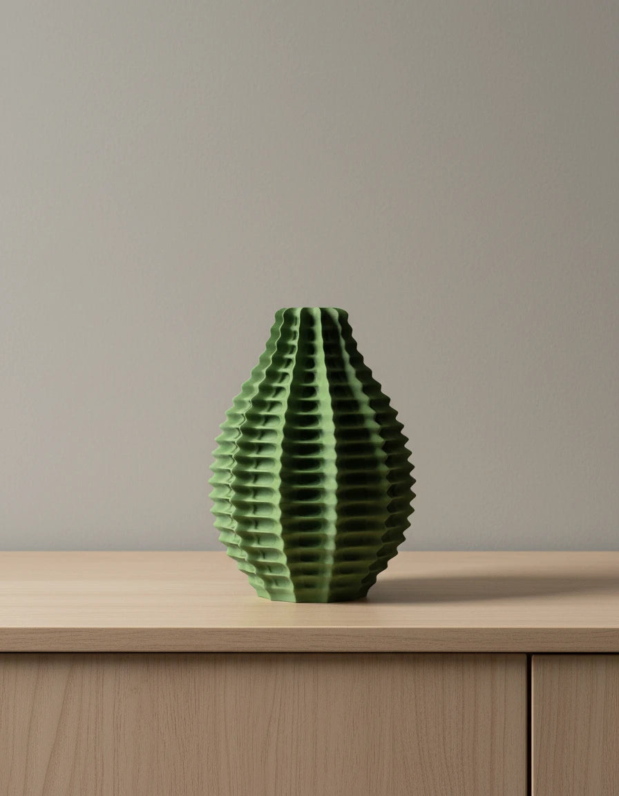 Váza Ribbed