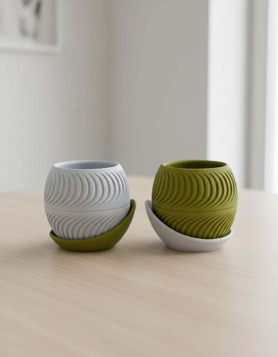 sliced · planter