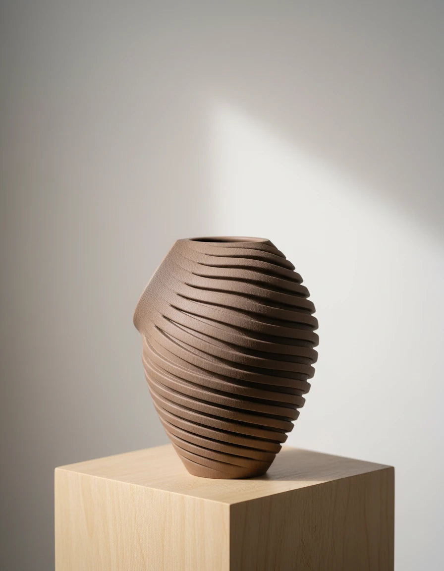radiate · vase