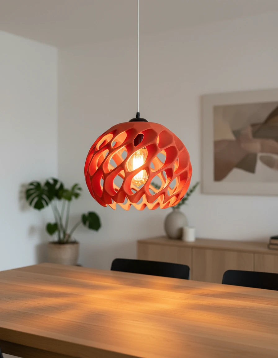 Závesná lampa Exo