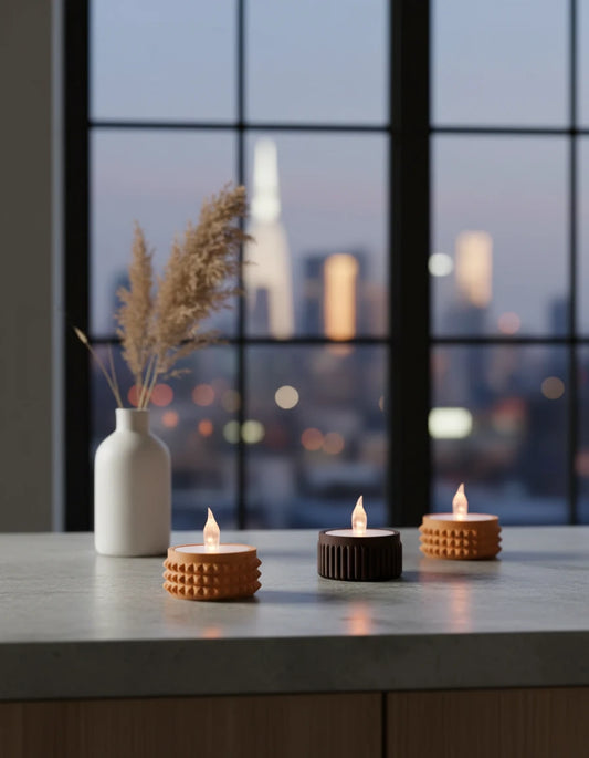 orbs · tealight