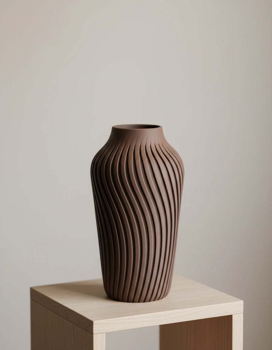 radiate · vase