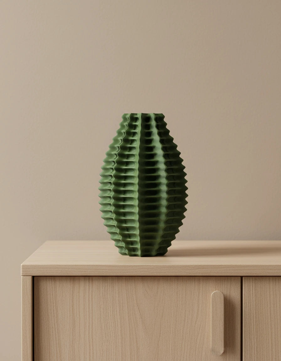 Váza Ribbed