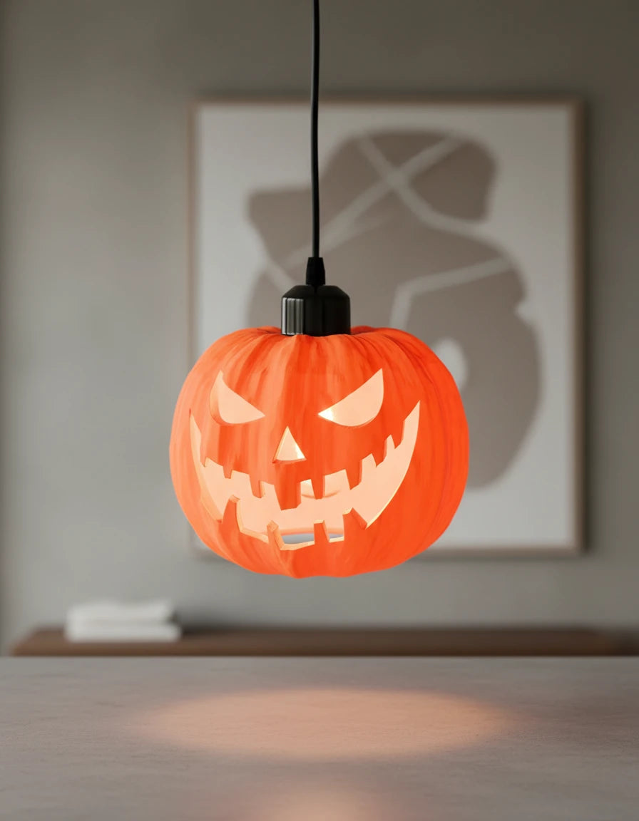Závesná lampa Halloween Pumpkin