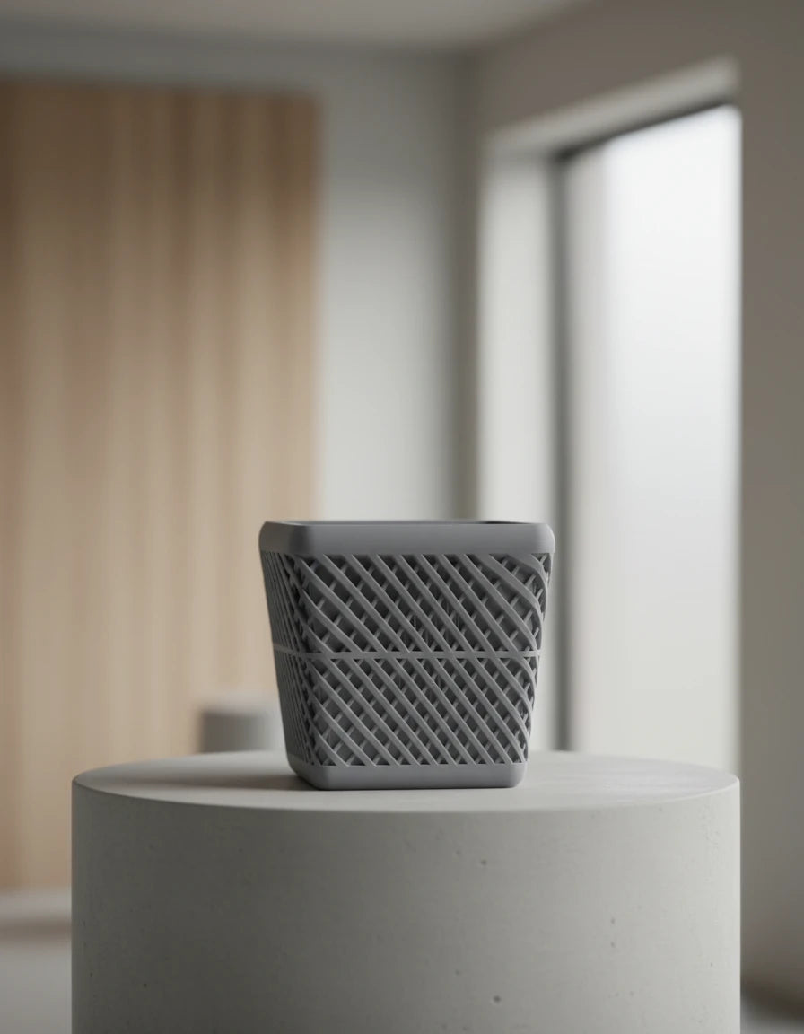 qube · planter