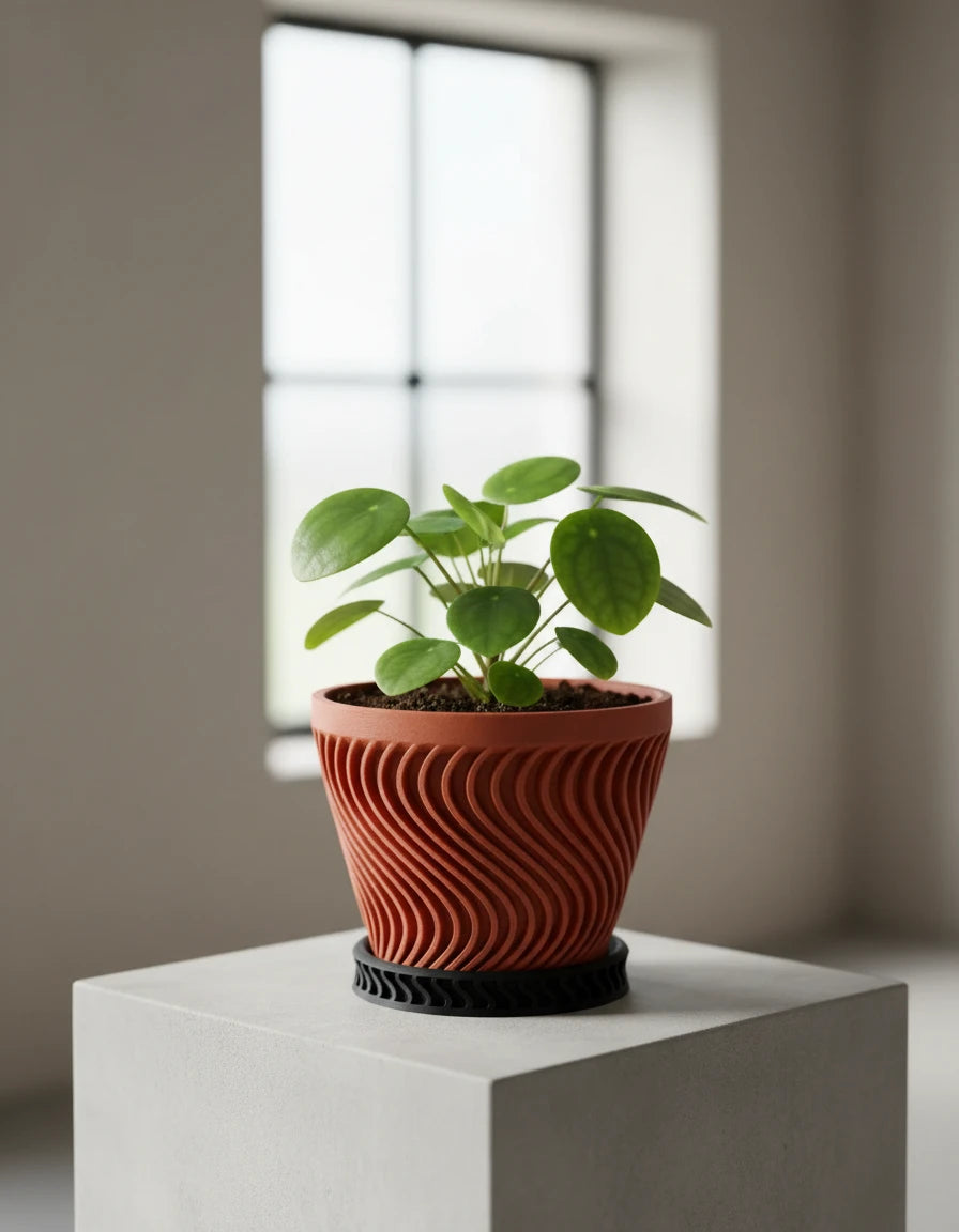 axis · pot with plate