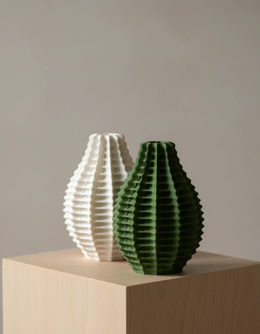 Váza Ribbed