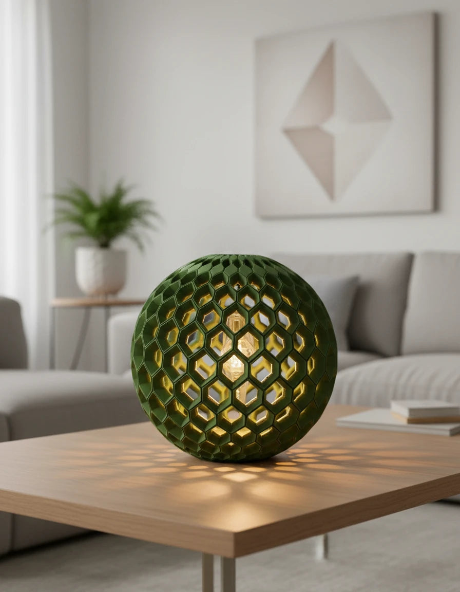 Závesná lampa Hexa