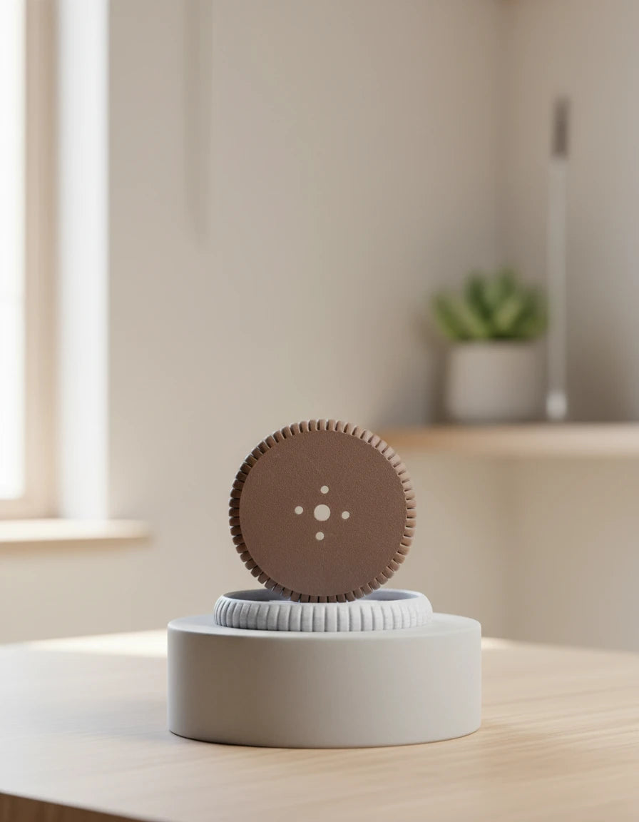 ribbed planter · with plate