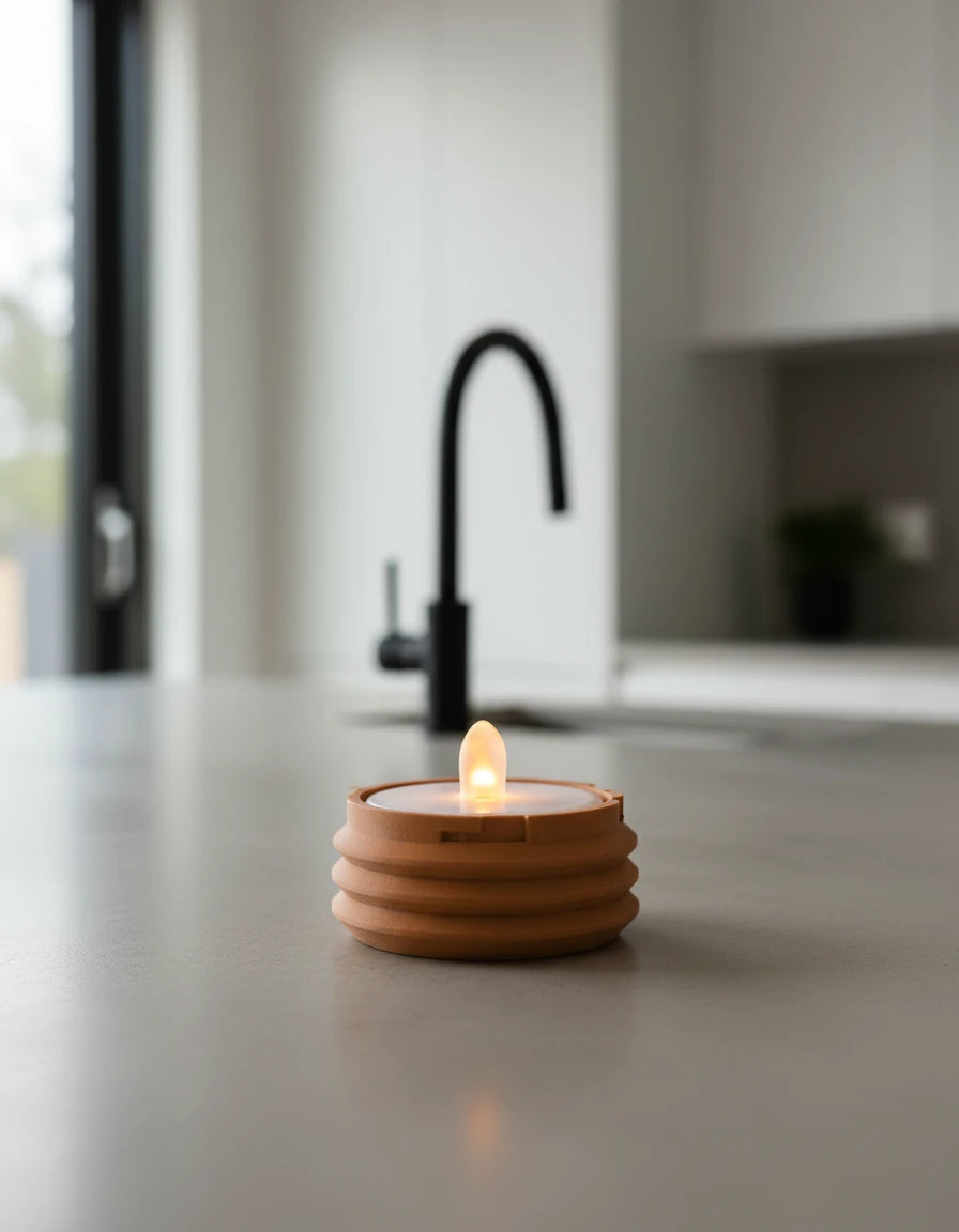 orbs · tealight