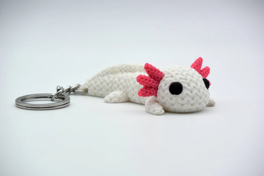 Pletený pohyblivý axolotl