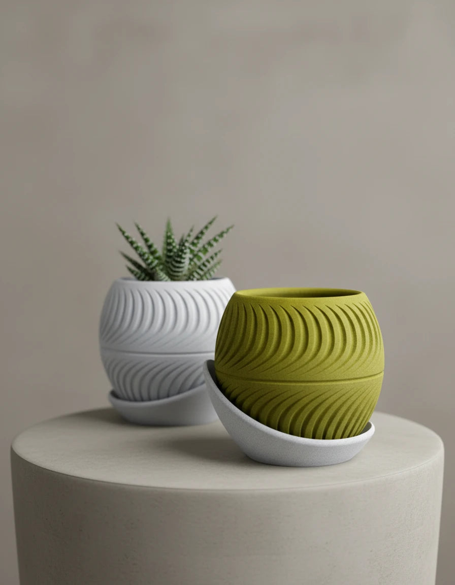 sliced · planter
