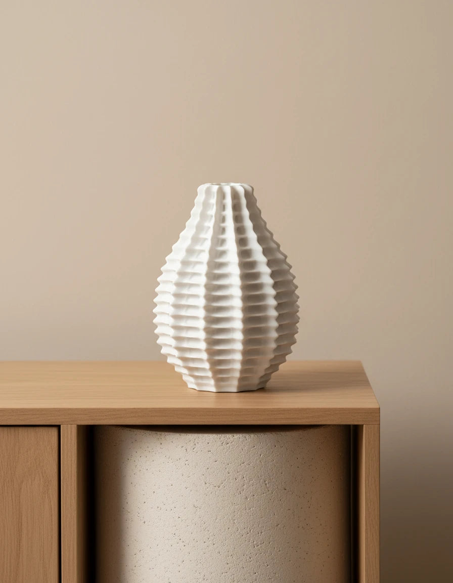 Váza Ribbed