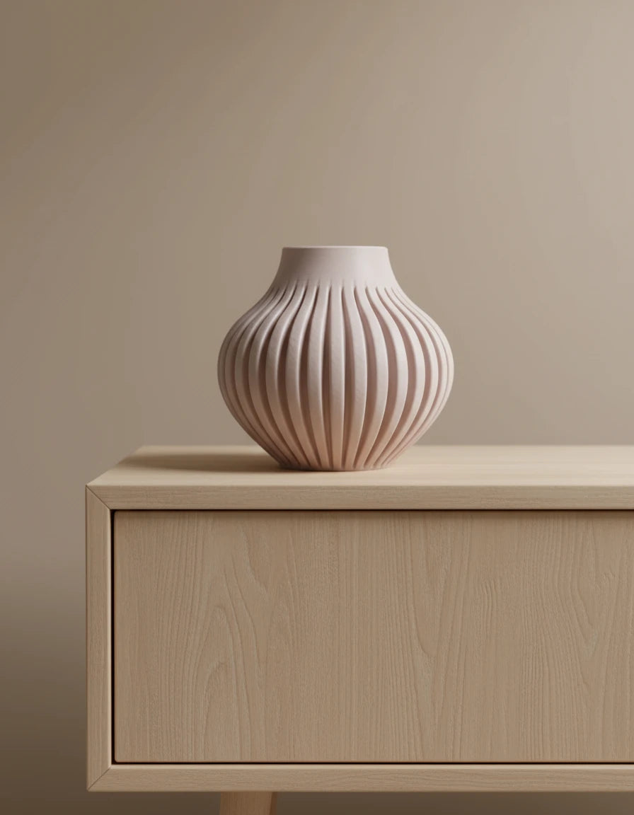 radiate · vase