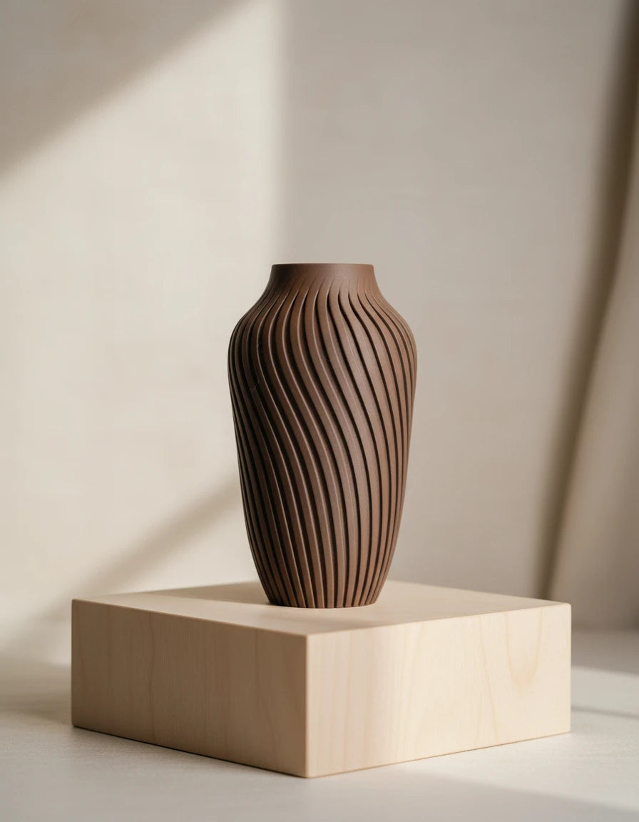 radiate · vase