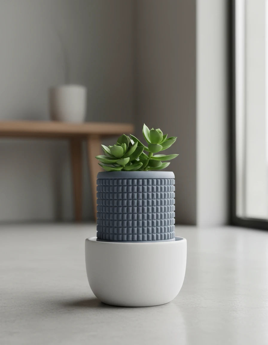 quartz · planter