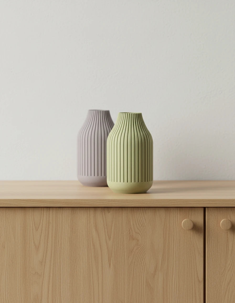 strata · vase