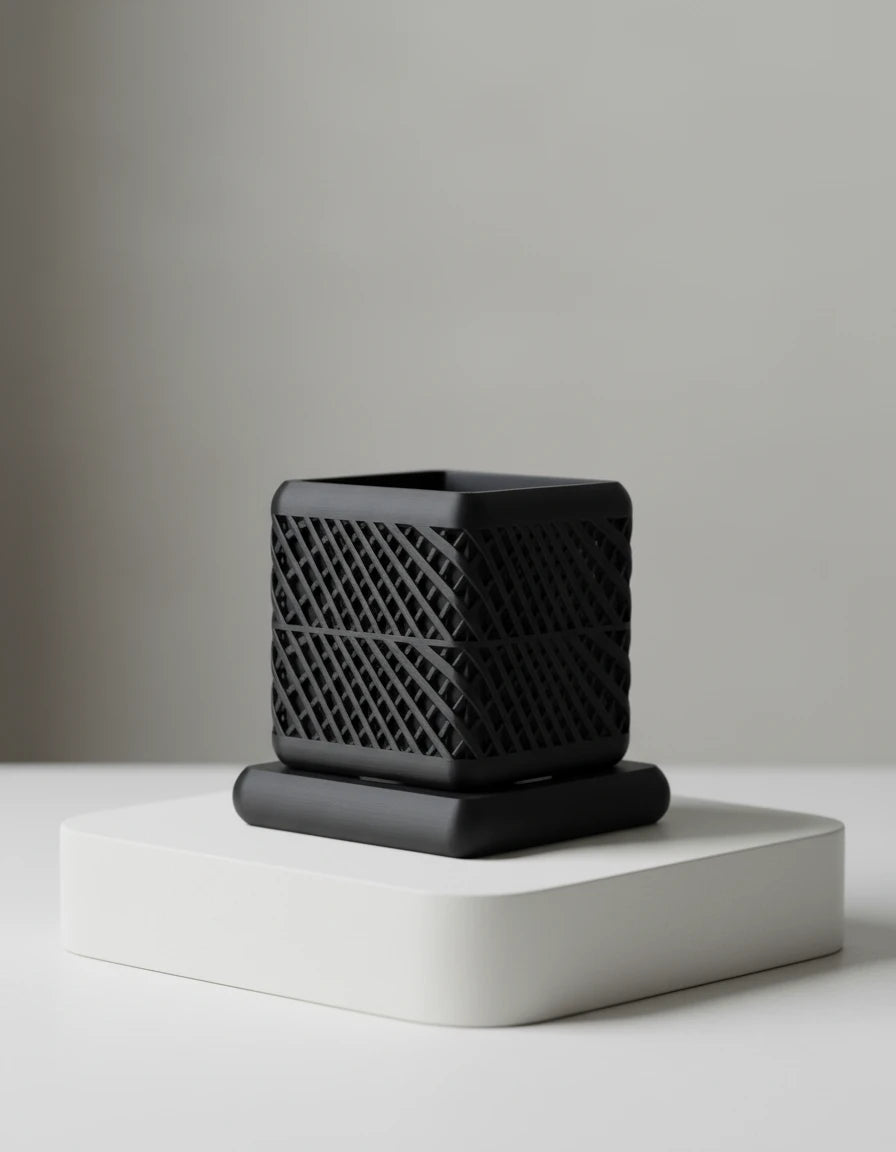 qube · planter