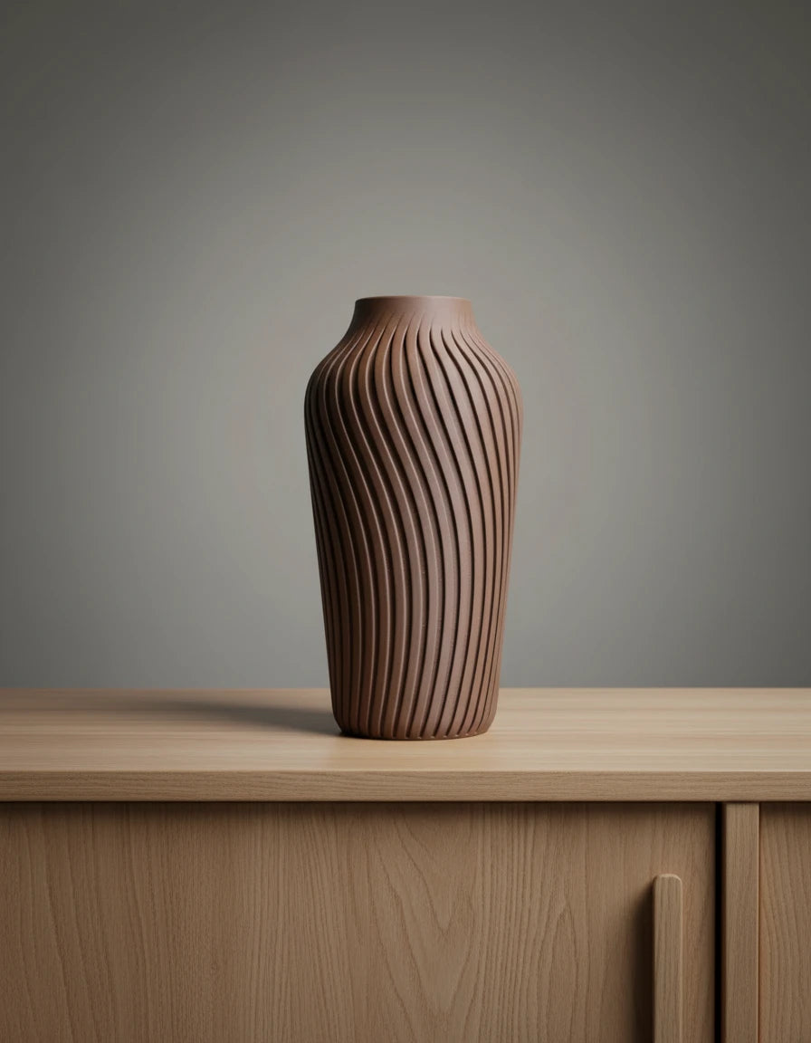 radiate · vase