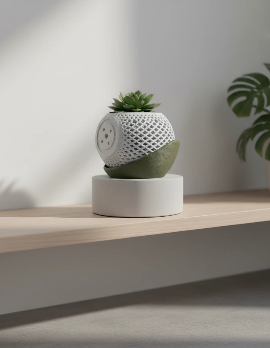 polygon · orchid planter