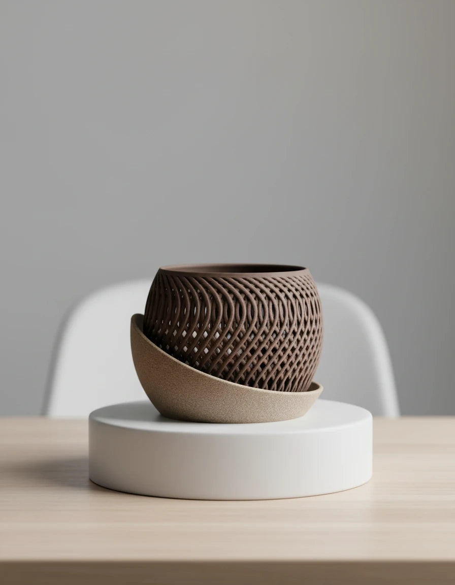 mirage · orchid planter