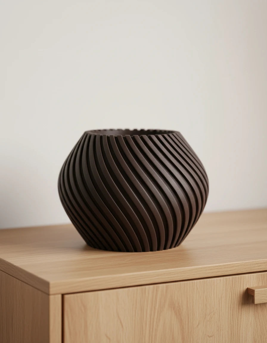 radiate · vase