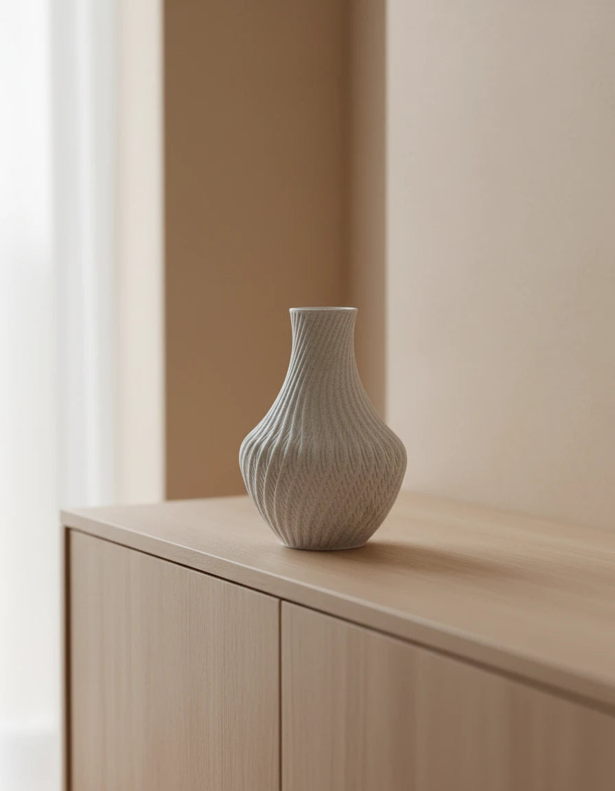 quell · vase