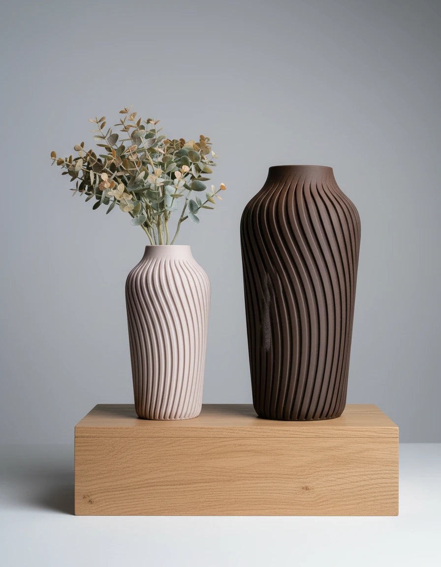 radiate · vase