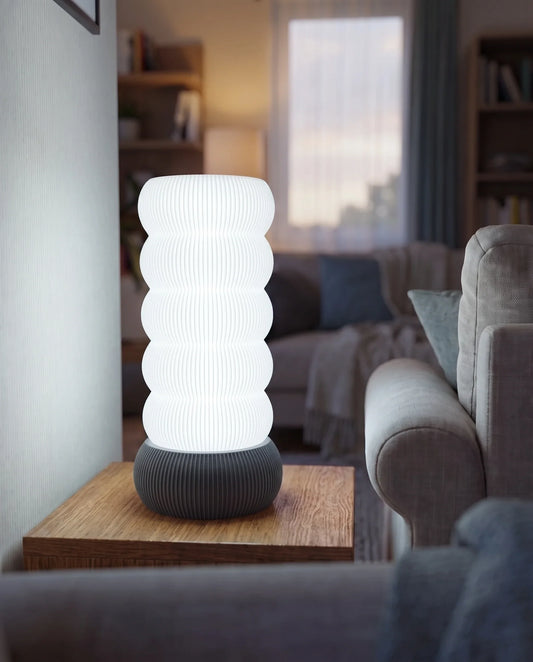 KUMO lampa rozsvietená studenou bielou 6500K