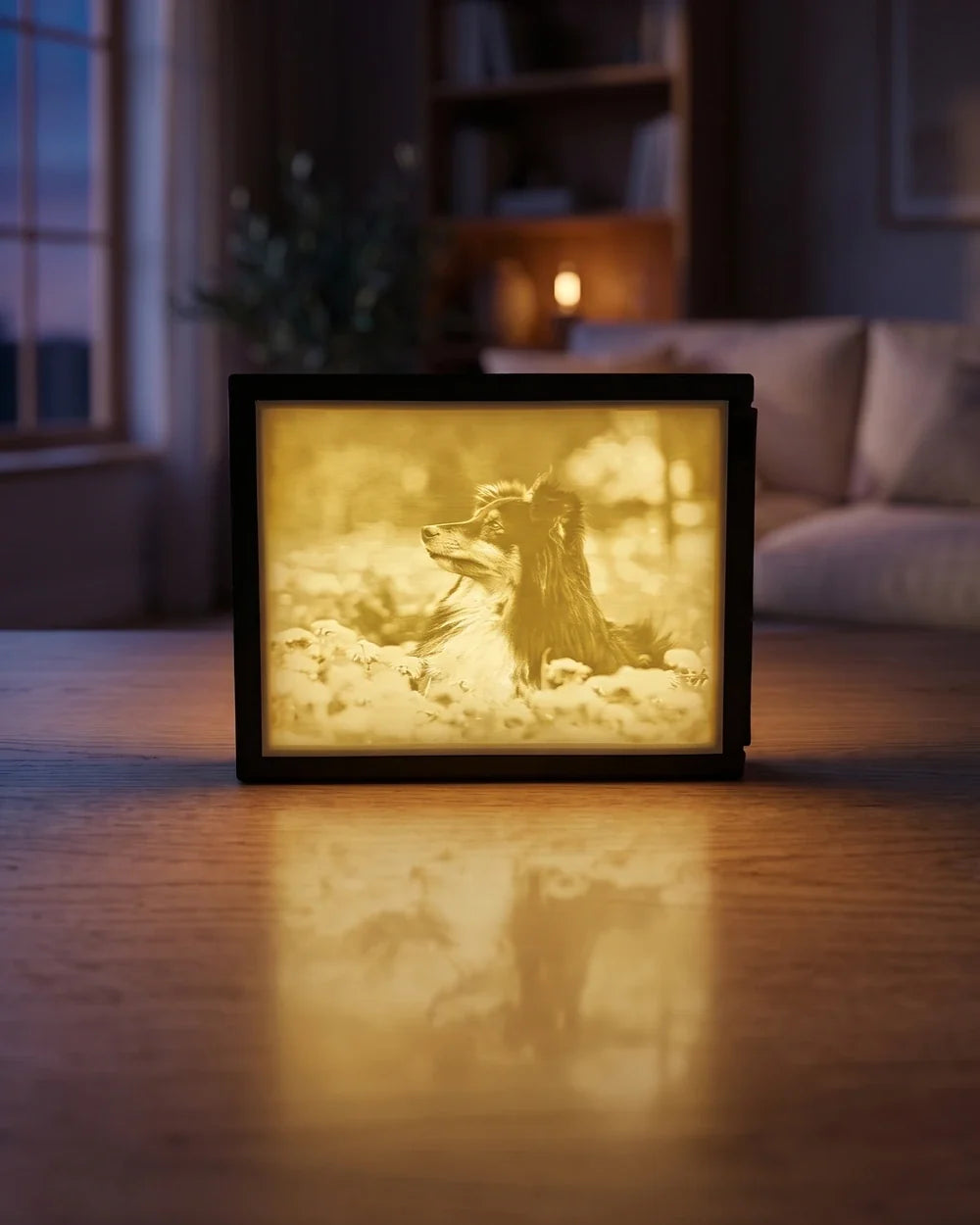 Litofánia z fotky namiesto klasického fotorámika