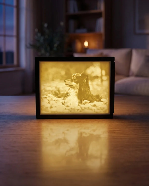 Litofánia z fotky namiesto klasického fotorámika