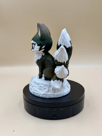 Kitsune Emerald Spirit – deväťchvostá líška
